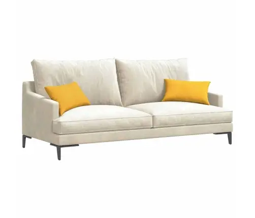 Sofa Pagalvės 2 Pcs Šviesi Geltona 50 X 30 Cm
