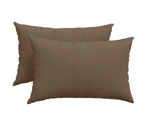 Dīvāna Spilveni 2 Pcs Brūna 40 X 60 Cm Vidaxl