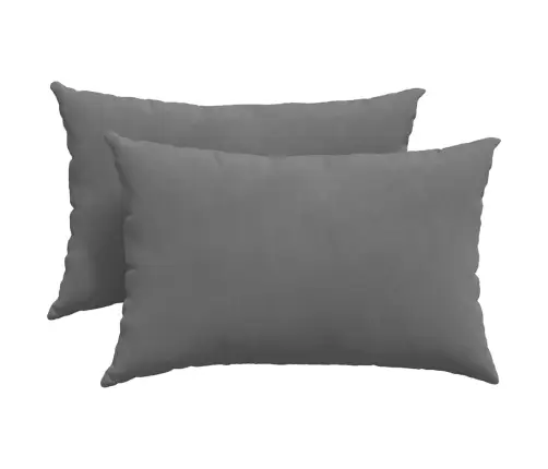 Dīvāna Spilveni Tumši Pelēka Vidaxl