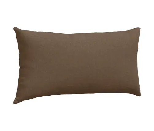 Sofa Pagalvės 2 Pcs Ruda 80 X 40 Cm Audinys