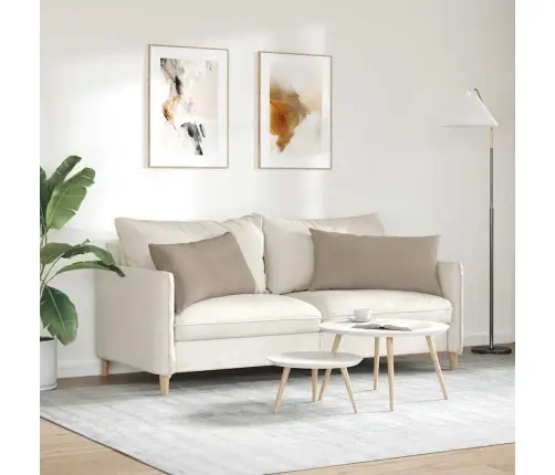 Dīvāna Spilveni Pelēkbrūna Vidaxl