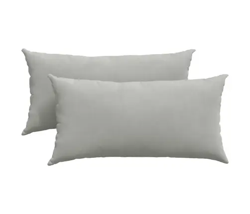 Dīvāna Spilveni Gaiši Pelēka Vidaxl