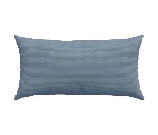 Dīvāna Spilveni 2 Pcs Zila 80 X 40 Cm Korduroja Audums Vidaxl