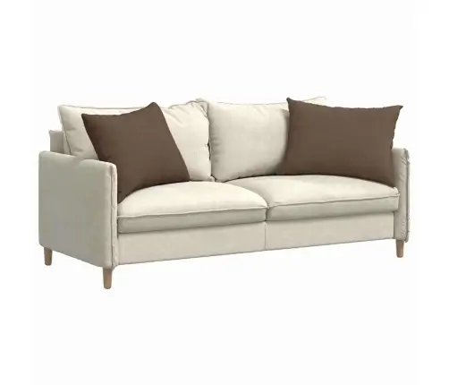 Dīvāna Spilveni Brūna Audums Vidaxl