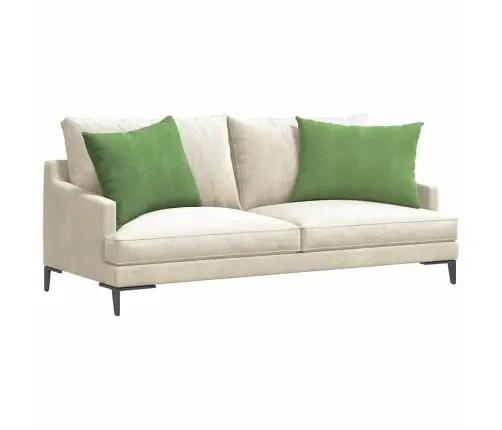 Dīvāna Spilveni 2 Pcs Gaiši Zaļa 70 X 50 Cm Korduroja Audums Vidaxl