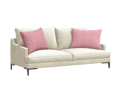 Diivanipadjad 2 Pcs Roosa 70 X 50 Cm Korter Kangas