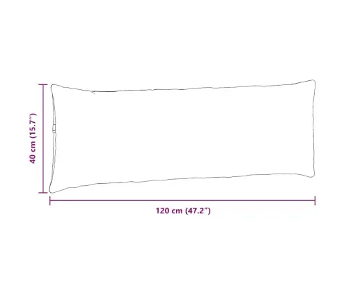 Dīvāna Spilveni 2 Pcs Gaiši Zaļa 120 X 40 Cm Korduroja Audums Vidaxl