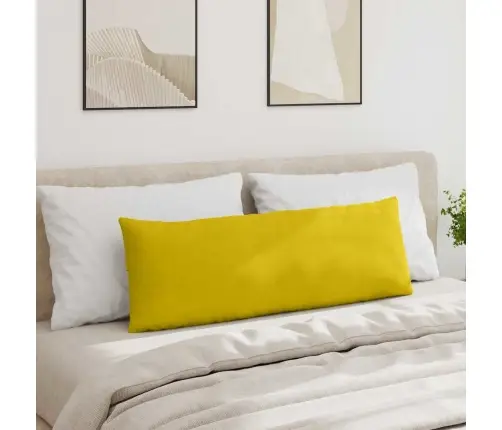 Diivanipadjad 2 Pcs Kollane 120 X 40 Cm Korter Kangas