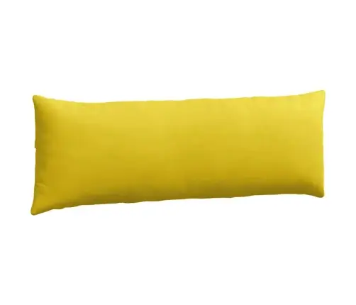 Diivanipadjad 2 Pcs Kollane 120 X 40 Cm Korter Kangas