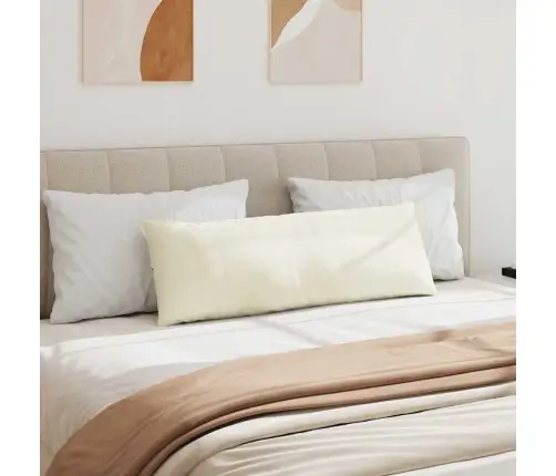 Diivanipadjad 2 Pcs Cream 120 X 40 Cm Korter Kangas