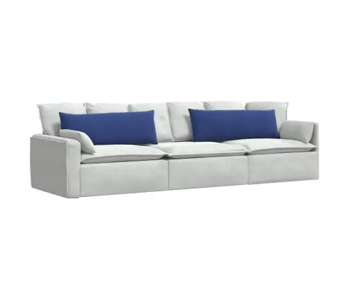 Sofa Pagalvės 2 Pcs Policijos Mėlyna 120 X 40 Cm