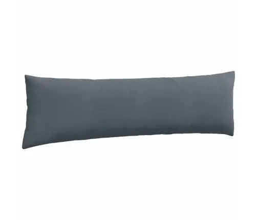 Dīvāna Spilveni 2 Pcs Tumši Pelēks 145 X 40 Cm Korduroja Audums Vidaxl