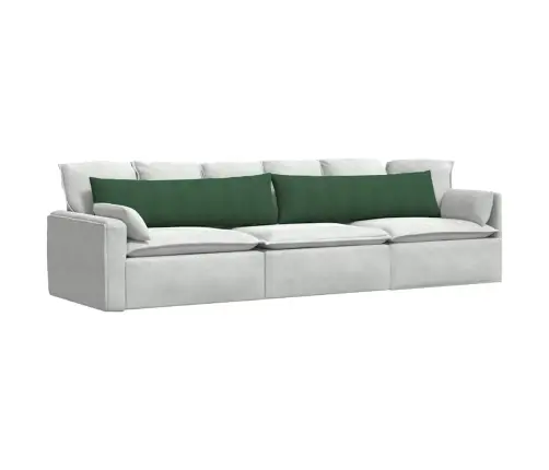 Sofa Pagalvės 2 Pcs Tamsiai Žalia 145 X 40 Cm