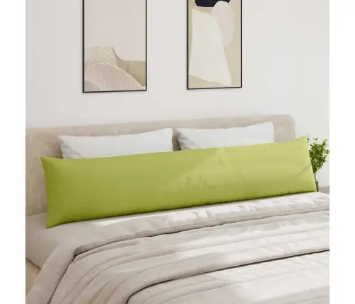 Diivanipadjad 2 Pcs Hele Roheline 200 X 40 Cm Kangas