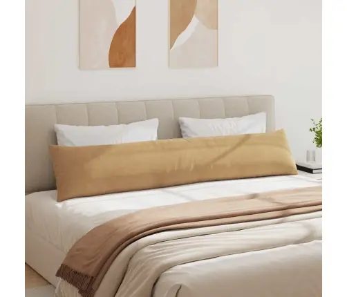 Dīvāna Spilveni 2 Pcs Brūna 200 X 40 Cm Korduroja Audums Vidaxl