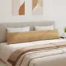 Dīvāna Spilveni 2 Pcs Brūna 200 X 40 Cm Korduroja Audums Vidaxl
