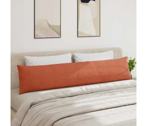 Dīvāna Spilveni 2 Pcs Sarkans Oranžs 200 X 40 Cm Vidaxl