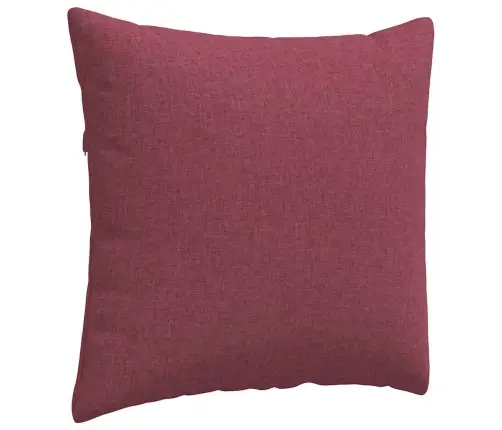 Dīvāna Spilveni Vīnsarkans Audums Vidaxl