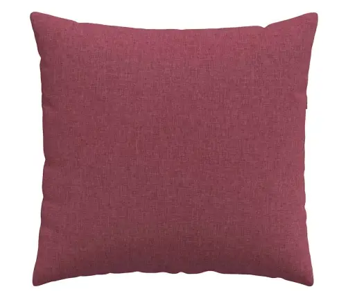 Dīvāna Spilveni Vīnsarkans Audums Vidaxl