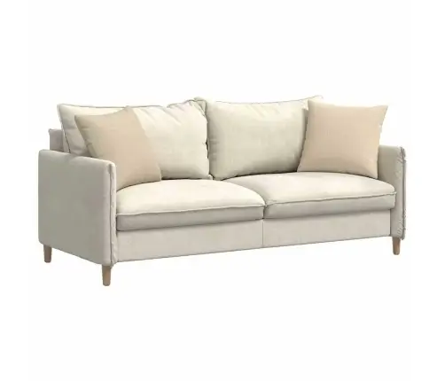 Diivanipadjad 2 Pcs Cream 45 X 45 Cm Kangas