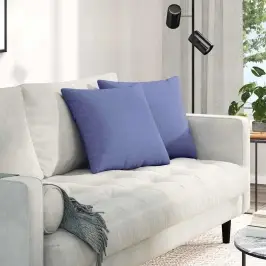 Diivanipadjad 2 Pcs Jeans Sinine 45 X 45 Cm Kangas