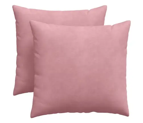 Diivanipadjad 2 Pcs Roosa 45 X 45 Cm Korter Kangas