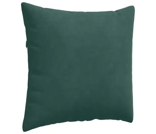 Dīvāna Spilveni 2 Pcs Tumši Zaļš 50 X 50 Cm Korduroja Audums Vidaxl