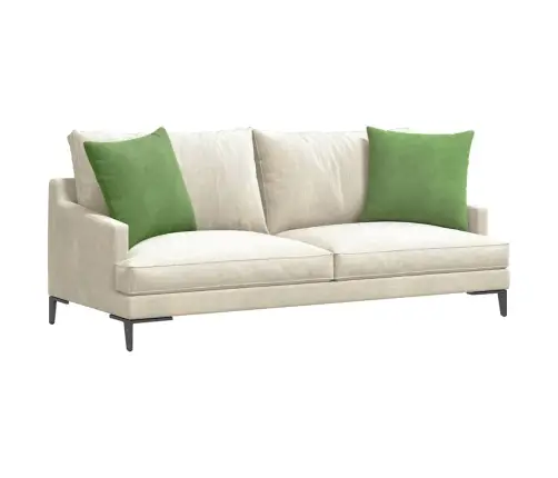 Diivanipadjad 2 Pcs Hele Roheline 50 X 50 Cm Korter Kangas