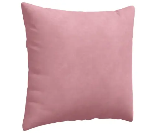 Sofa Pagalvės 2 Pcs Rožinė 50 X 50 Cm Kordūrinis Audinys