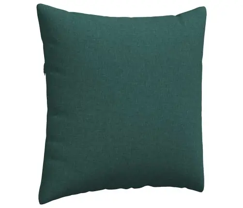 Diivanipadjad 2 Pcs Tume Rohelise 60 X 60 Cm Kangas