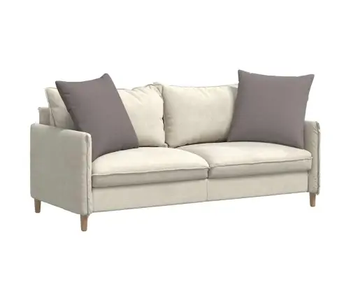 Diivanipadjad 2 Pcs Pruunikashall 60 X 60 Cm Kangas