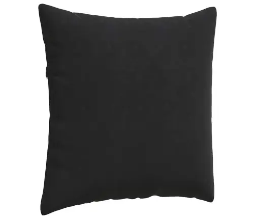 Diivanipadjad 2 Pcs Must 60 X 60 Cm Korter Kangas