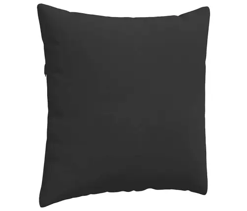 Dīvāna Spilveni Melna Audums Vidaxl