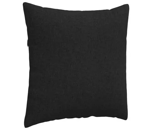 Dīvāna Spilveni Melna Audums Vidaxl