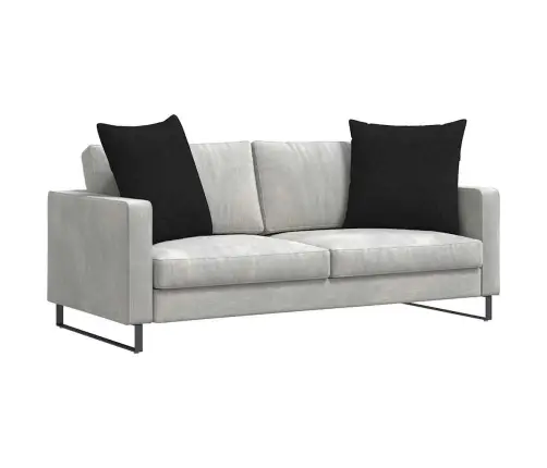 Dīvāna Spilveni Melna Audums Vidaxl