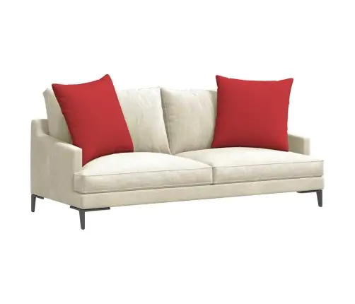 Dīvāna Spilveni Sarkana Audums Vidaxl