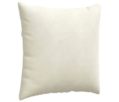 Sofa Pagalvės 2 Pcs Kreminė 80 X 80 Cm Kordūrinis Audinys