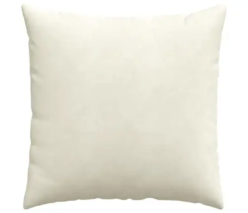 Sofa Pagalvės 2 Pcs Kreminė 80 X 80 Cm Kordūrinis Audinys