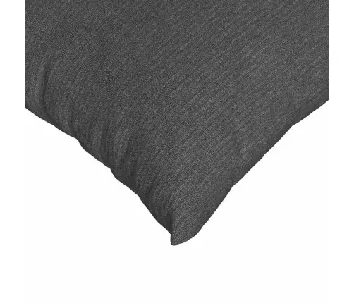 Dīvāna Spilveni 2 Pcs Tumši Pelēks 80 X 80 Cm Korduroja Audums Vidaxl