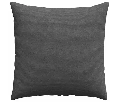 Dīvāna Spilveni 2 Pcs Tumši Pelēks 80 X 80 Cm Korduroja Audums Vidaxl