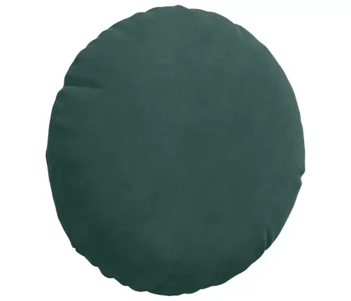 Sėdynių Pagalvėlės 2 Pcs Tamsiai Žalia Ø 40 X 13 Cm Aksomas