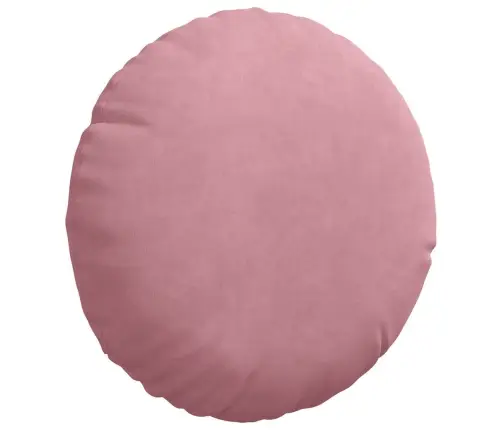 Sēdvietas Spilventiņi 2 Pcs Rozā Ø 40 X 13 Cm Samts Vidaxl