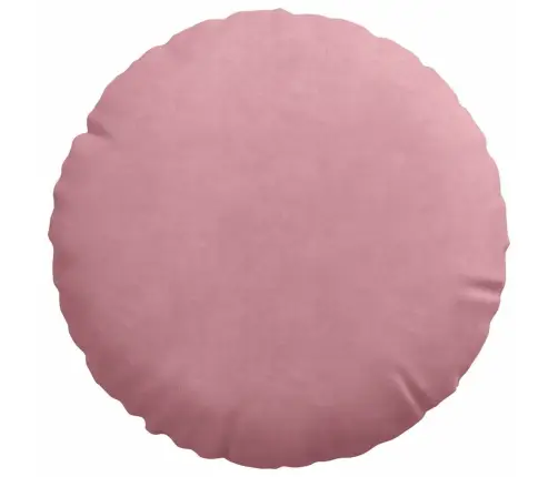 Sēdvietas Spilventiņi 2 Pcs Rozā Ø 40 X 13 Cm Samts Vidaxl