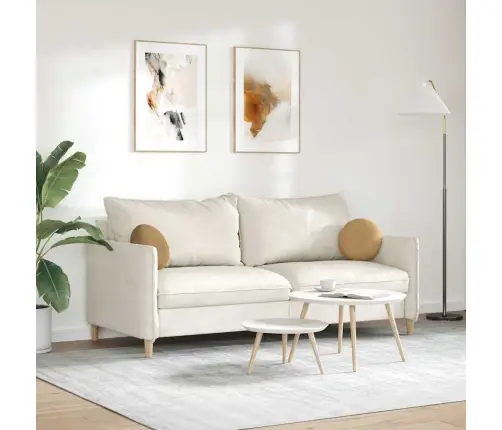 Istumispatjad 2 Pcs Pruun Ø 40 X 13 Cm Samet