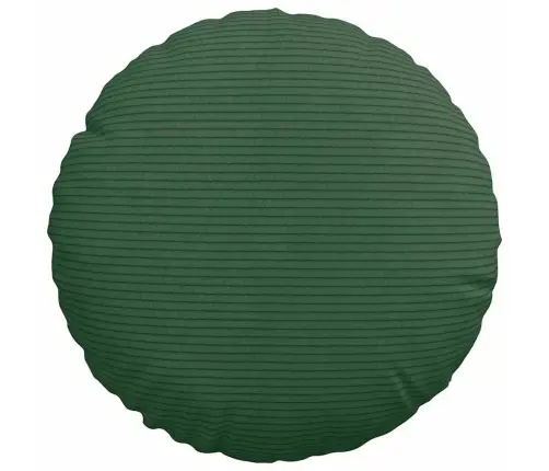 Sēdvietas Spilventiņi 2 Pcs Tumši Zaļš Ø 30 Cm Korduroja Audums Vidaxl