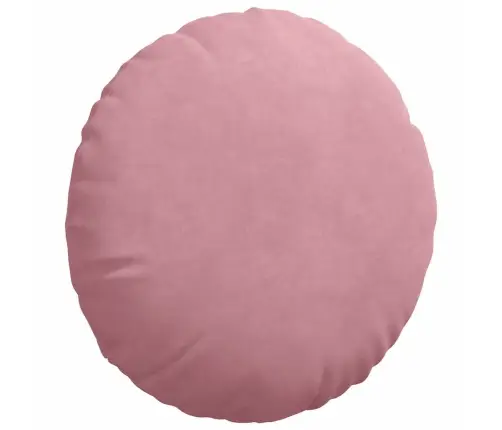 Sēdvietas Spilventiņi 2 Pcs Rozā Ø 40 X 13 Cm Samts Vidaxl