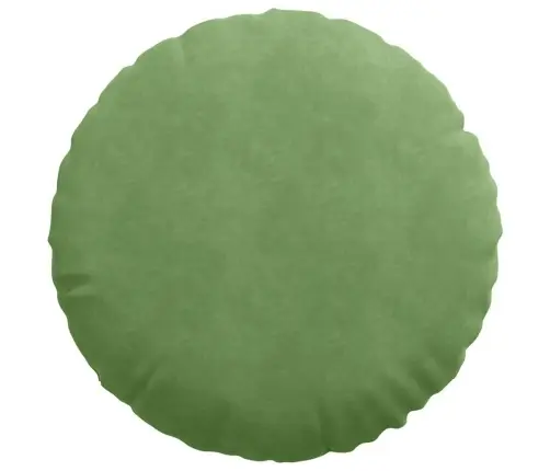 Sēdvietas Spilventiņi 2 Pcs Gaiši Zaļa Ø 40 X 13 Cm Samts Vidaxl