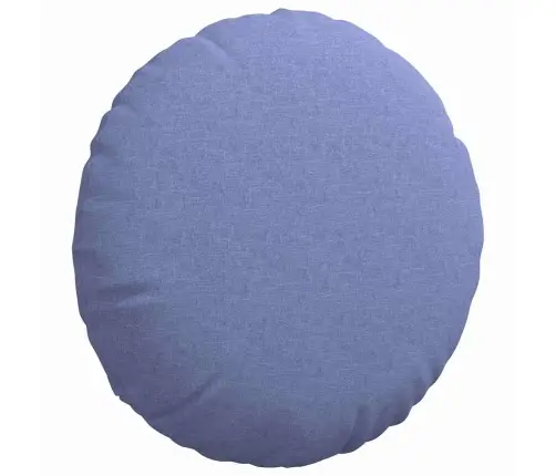 Istumispatjad 2 Pcs Jeans Sinine Ø80 X 29 Cm Kangas