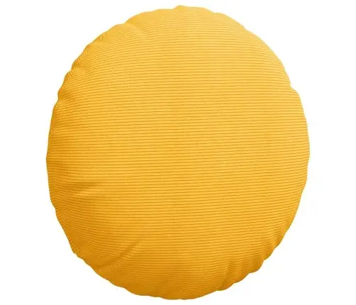 Sēdvietas Spilventiņi 2 Pcs Gaiši Dzeltena Ø 80 Cm Vidaxl