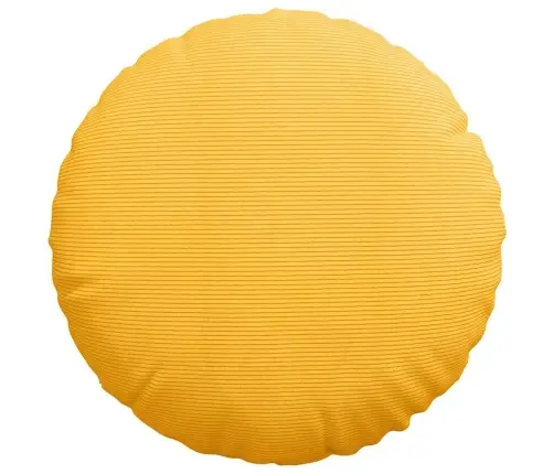 Sēdvietas Spilventiņi 2 Pcs Gaiši Dzeltena Ø 80 Cm Vidaxl